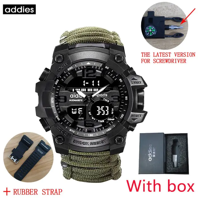 ADDIES Men Military Sports Digital Watches - Image 10