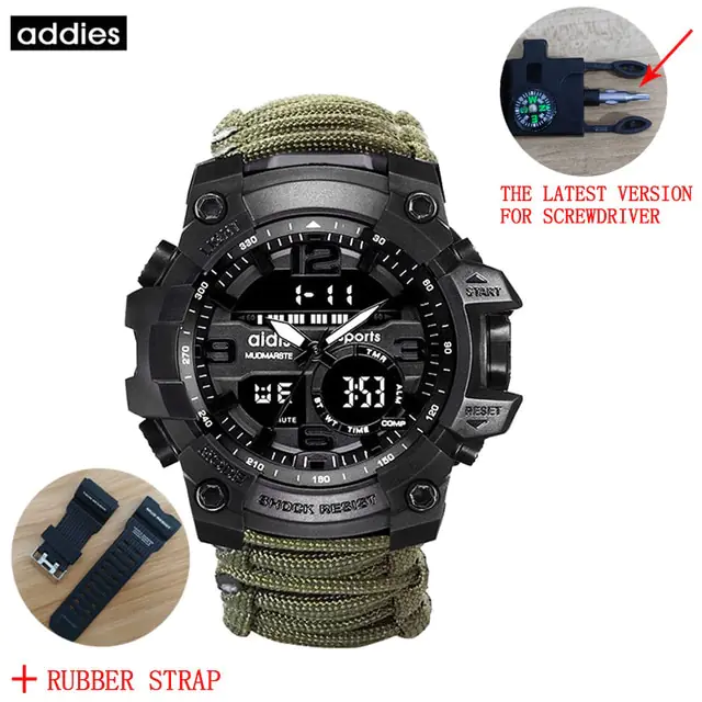 ADDIES Men Military Sports Digital Watches - Image 11