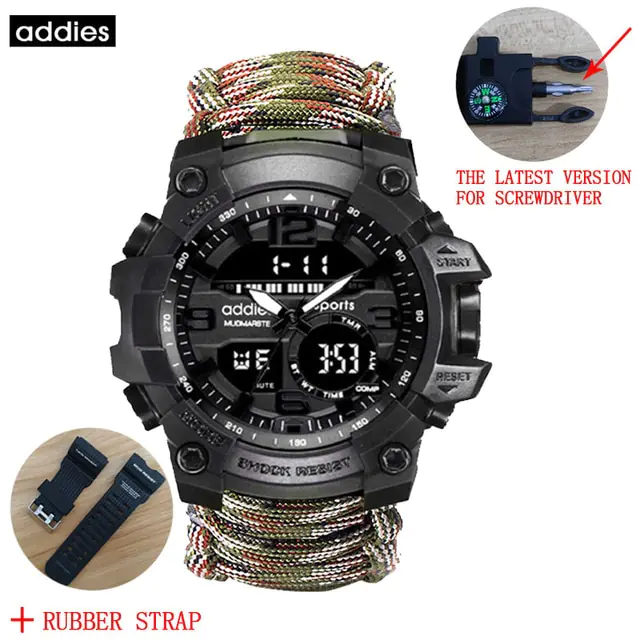 ADDIES Men Military Sports Digital Watches - Image 12