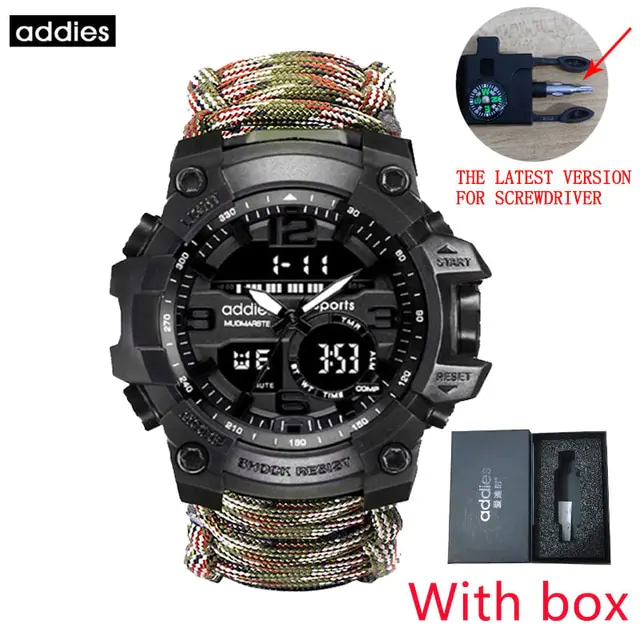 ADDIES Men Military Sports Digital Watches - Image 16