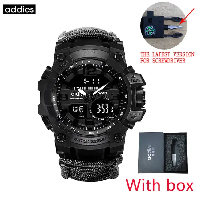 ADDIES Men Military Sports Digital Watches - Image 17