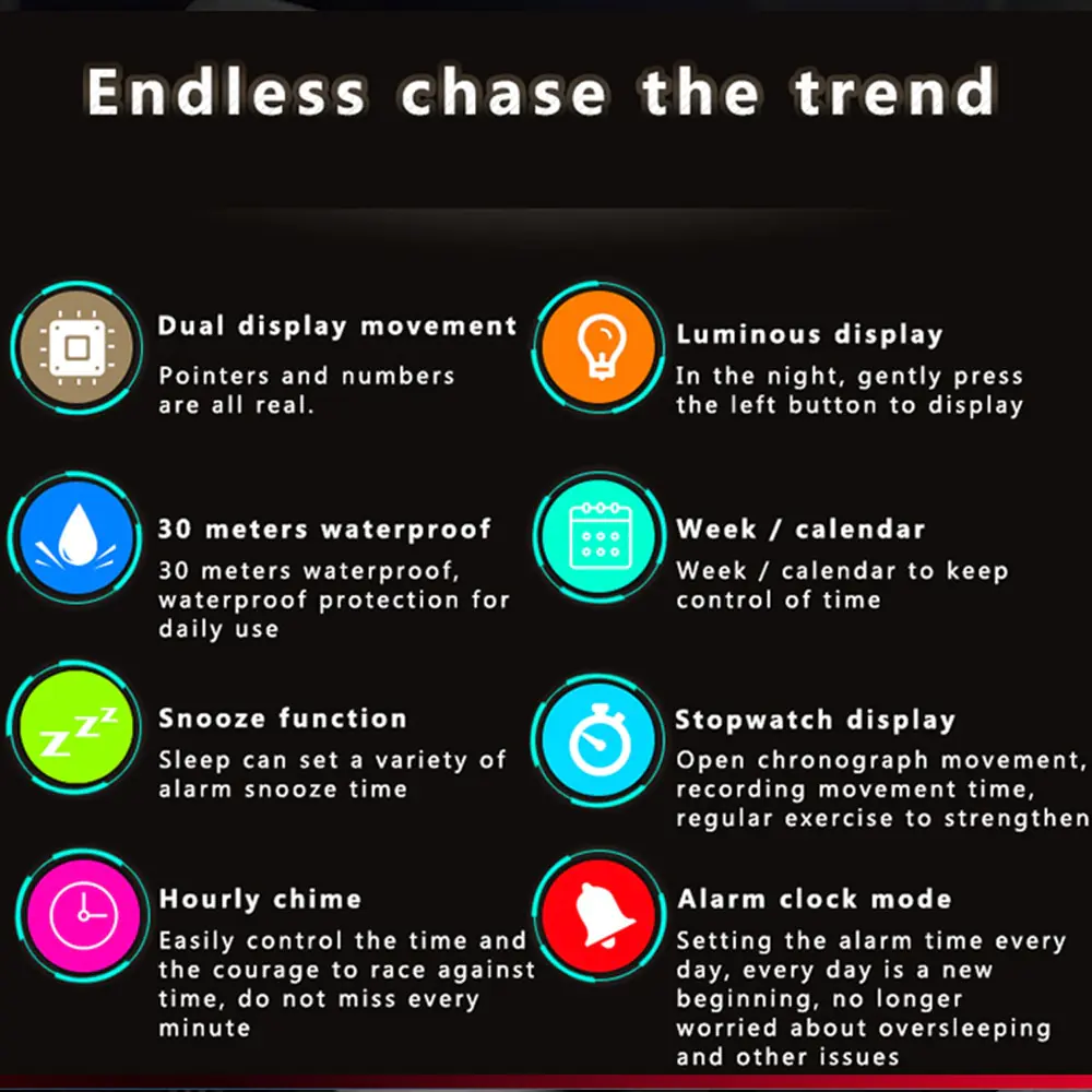 ADDIES Men Military Sports Digital Watches - Image 5