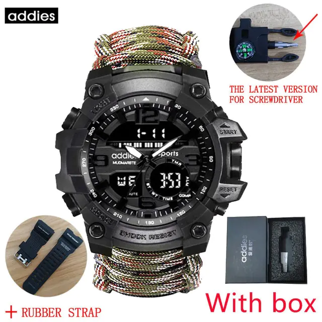 ADDIES Men Military Sports Digital Watches - Image 7