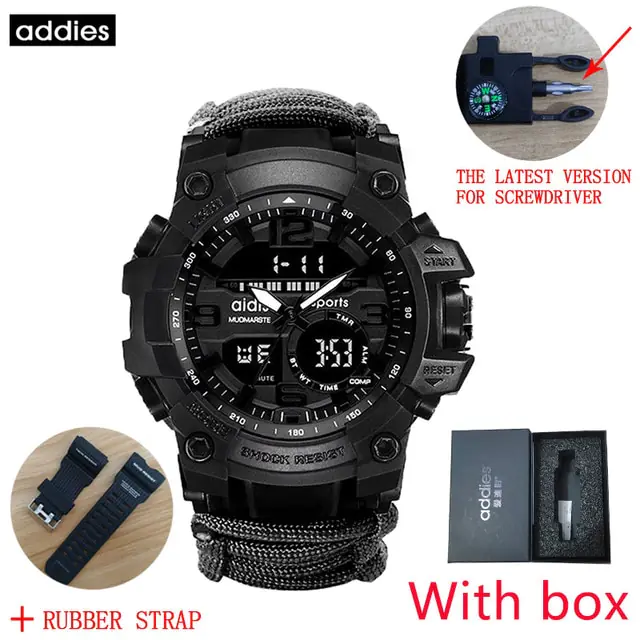 ADDIES Men Military Sports Digital Watches - Image 9