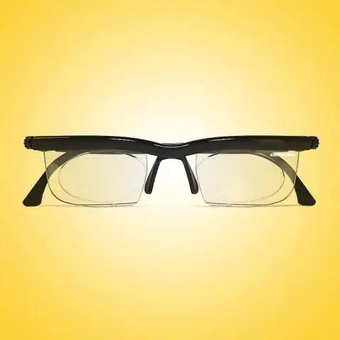 Adjustable Focus Reading Glasses with Zoom Magnifier