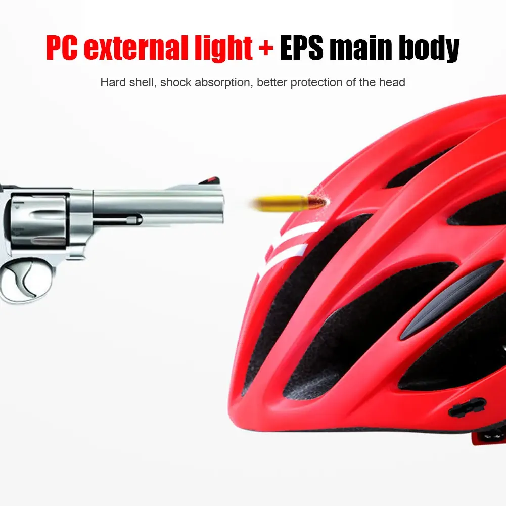 Adjustable Mountain Bike Helmet - Image 3