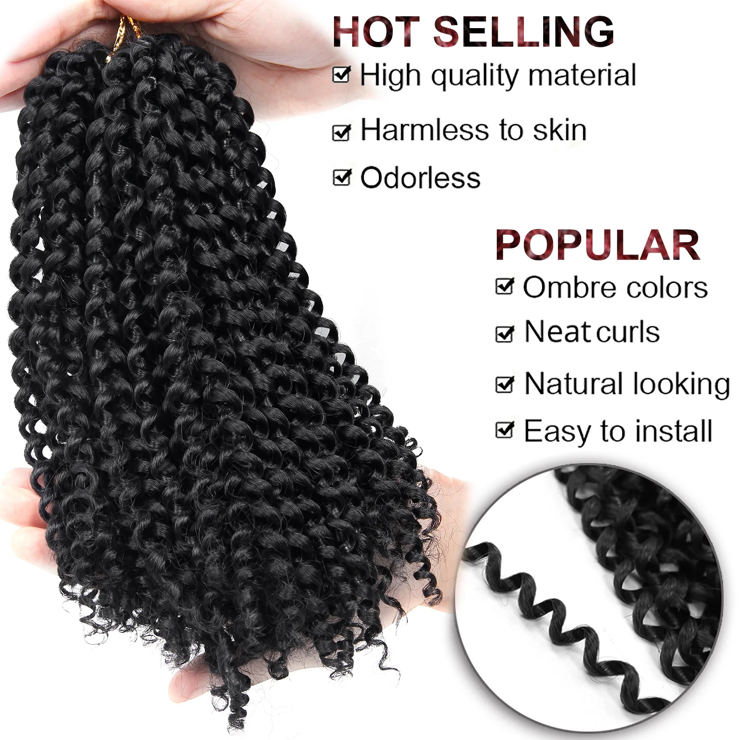 African hair extension crochet hair - Image 5