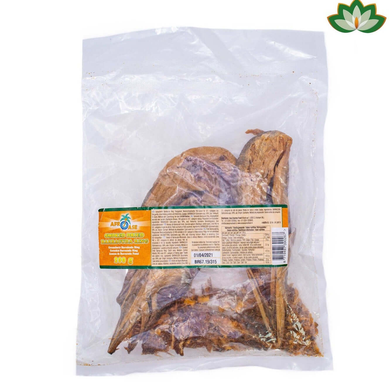Afroase Smoked Dried Barracuda Ring 200g