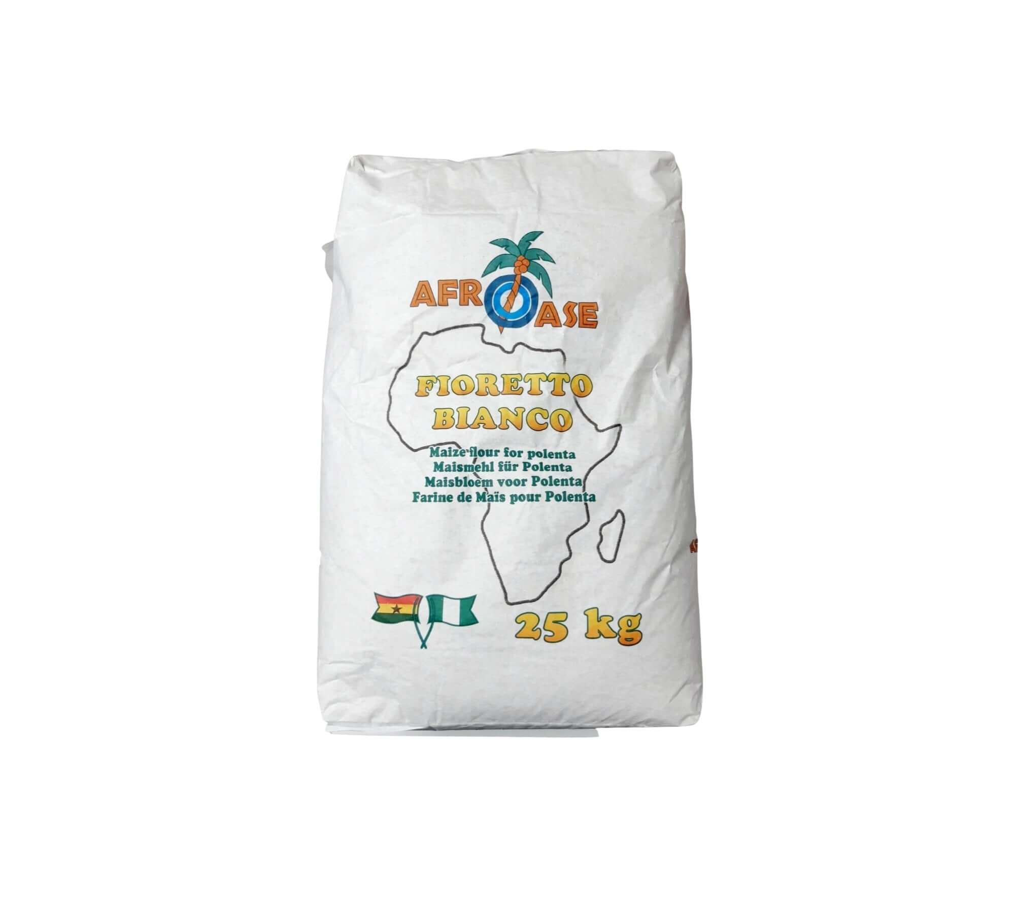 Afroase White Mais Mehl Fioretto Bianco (5 & 25 Kg) - Image 2