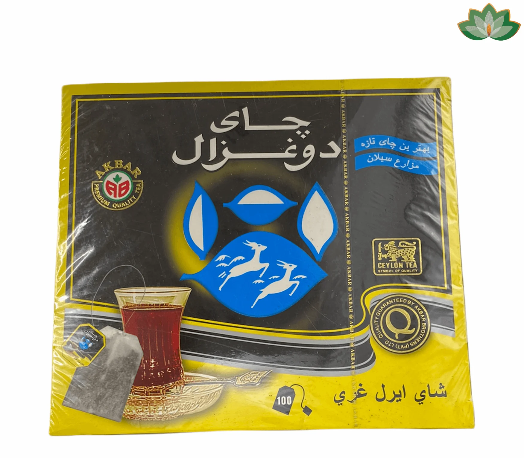 Akbar Do Ghazal Ceylon Tea 200g (100 Tea Bags)