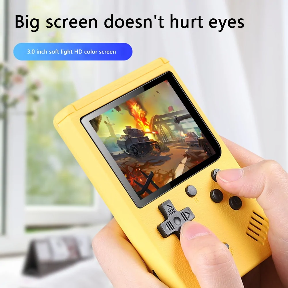 ALLOYSEED 500 Games Retro Handheld Console: Portable Gaming for Kids - Image 2