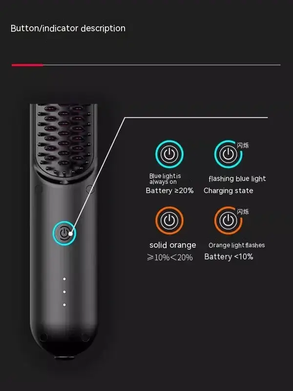 Anion Dual-Use Hair Styling Comb - Image 2