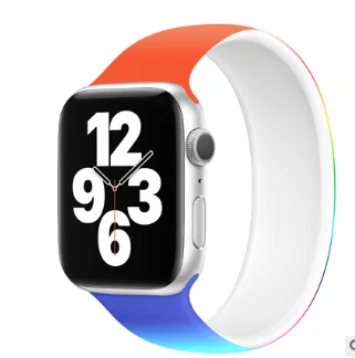 Apple Watch Elastic Silicone Solo Loop Band - Image 2