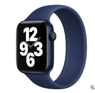 Apple Watch Elastic Silicone Solo Loop Band - Image 22