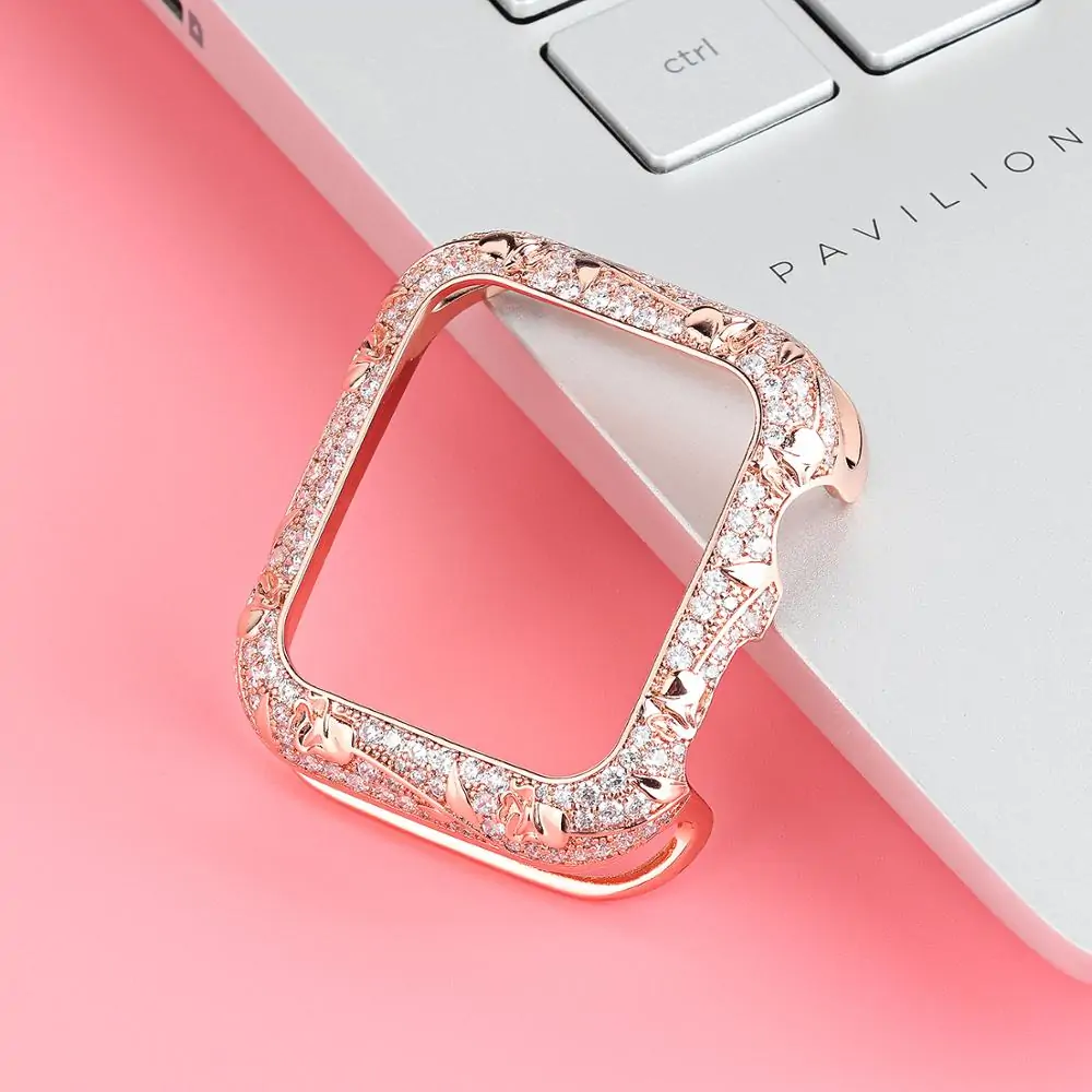 Armor Copper Protective Case for Apple Watch Series: Fashion Bumper - Image 4