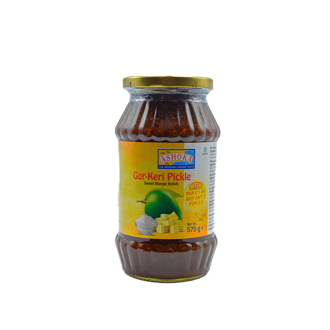 Ashoka Gor-Keri Pickle Sweet Mango Relish 575g