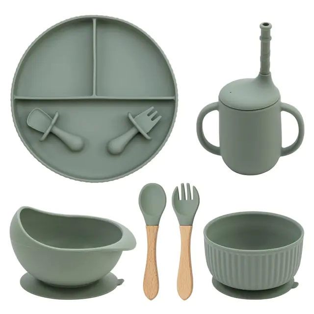 Baby Weaning Solid Food Plate Bowl Set - Image 18