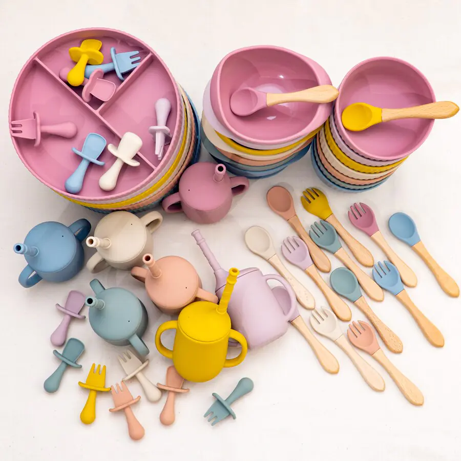 Baby Weaning Solid Food Plate Bowl Set - Image 6