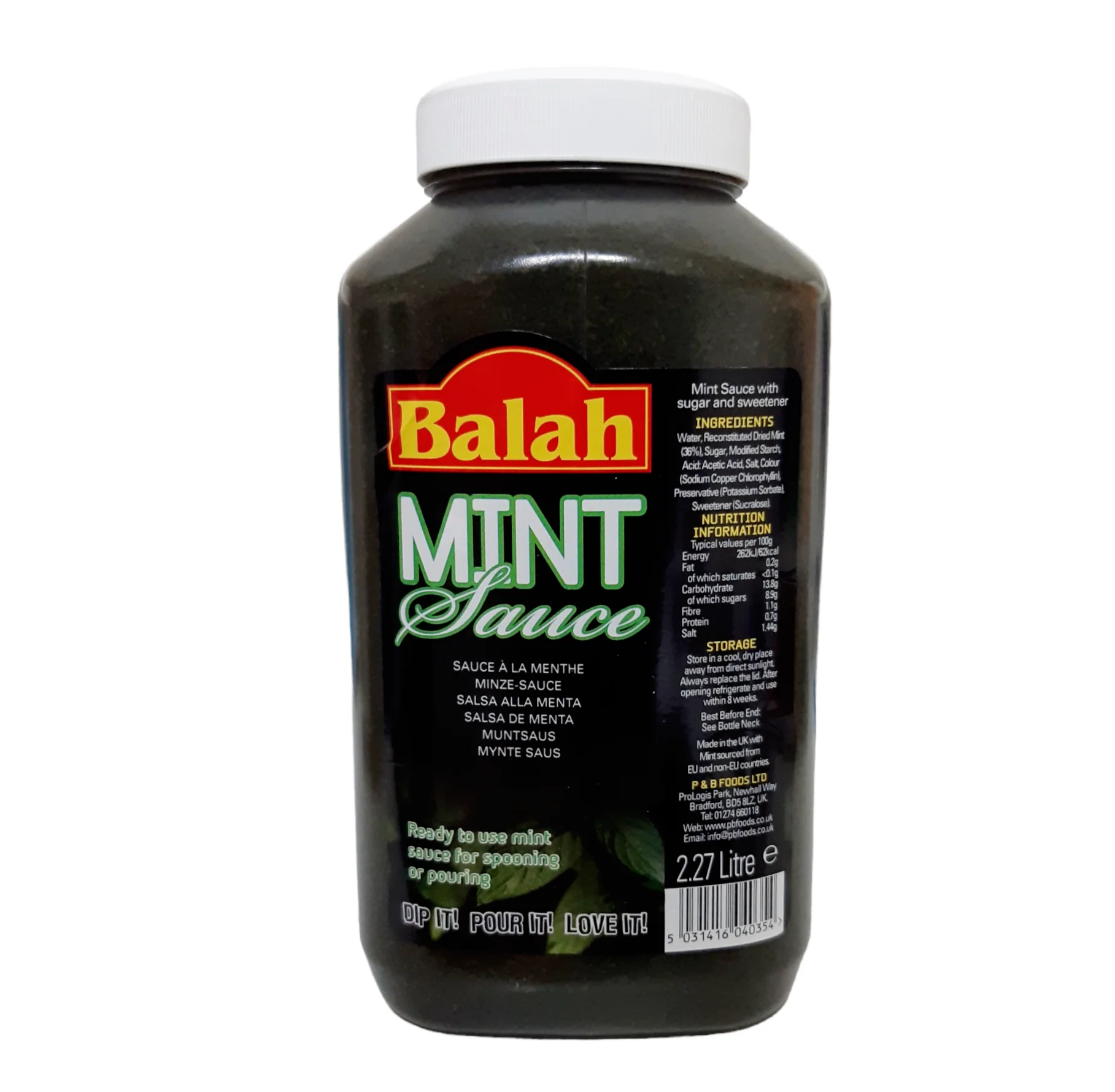 Balah Mint Sauce - 2.27 Ltr