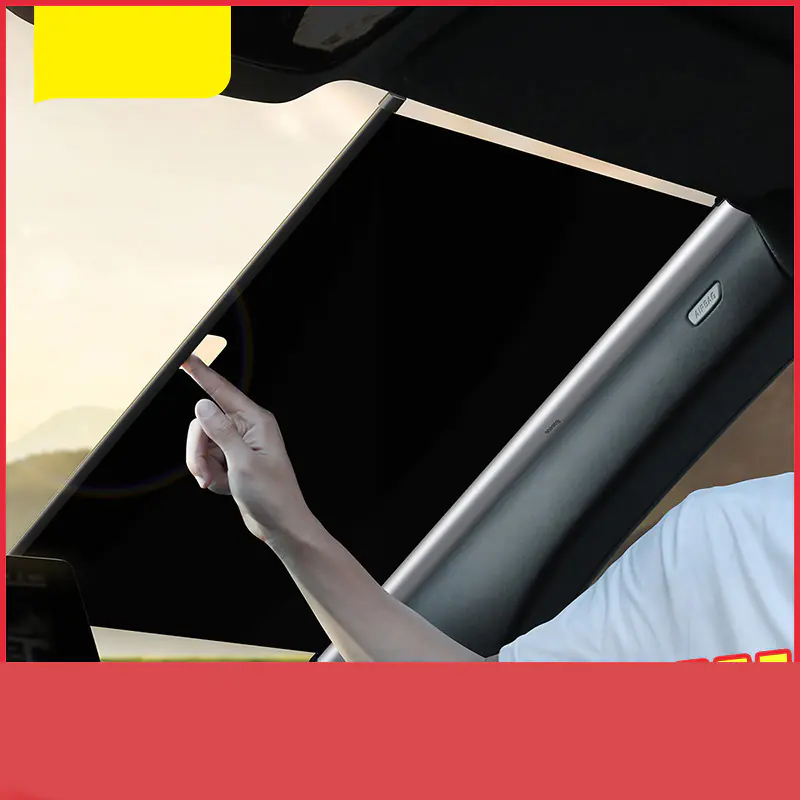 Baseus Automatic Car Sunshade with Suction Cups - Image 2