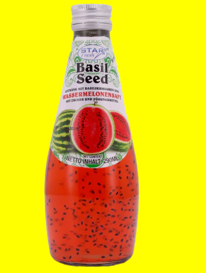Basil Seed Drink | Straberyy Flavor 290ml