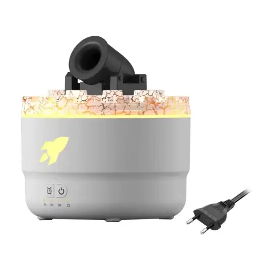 Battery Aroma Diffuser Convenient Home Bedroom Colorful Flame Ambience Light Large Spray Humidifier - Image 3