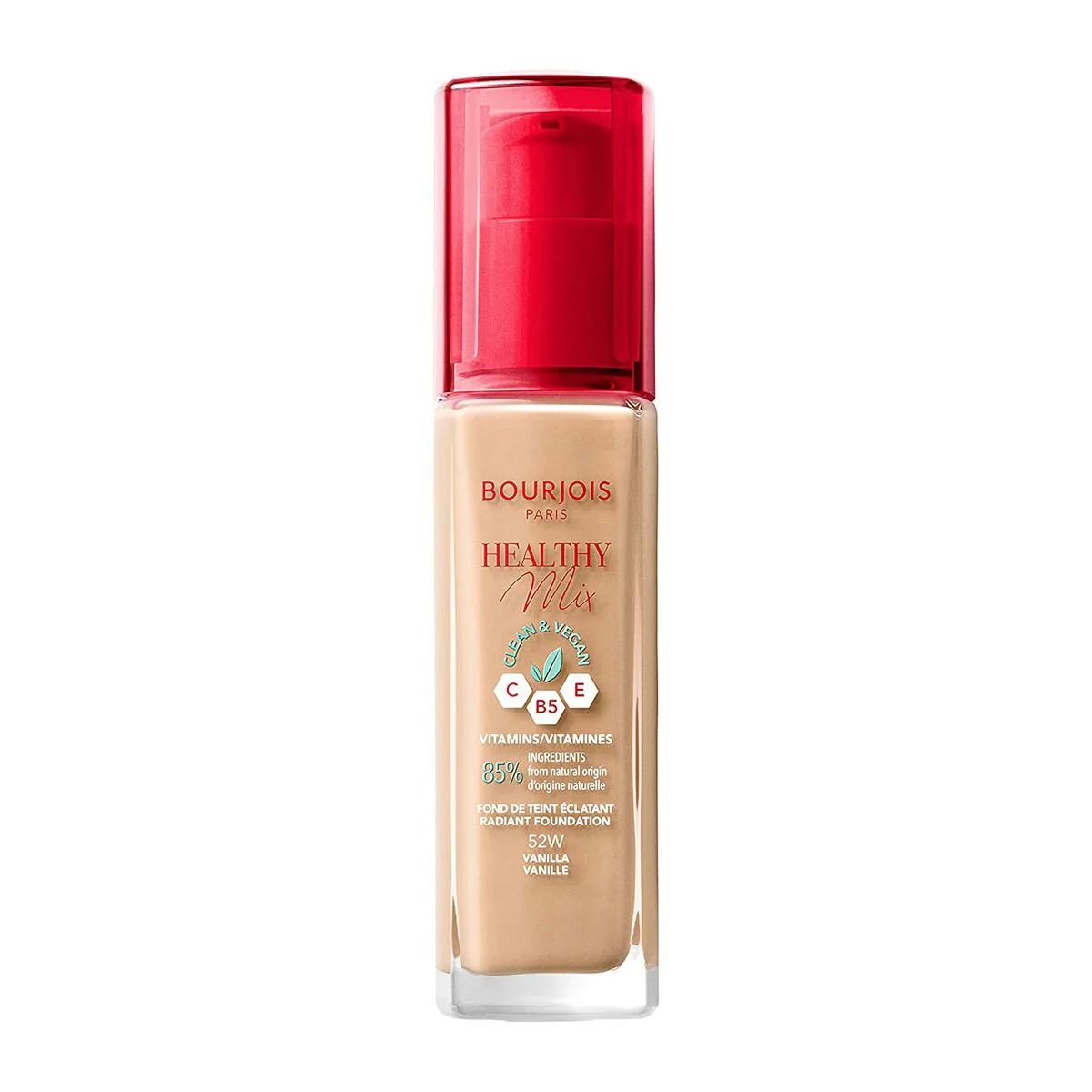 Bază de machiaj cremoasă Bourjois Healthy Mix 52-vanilla 30 ml