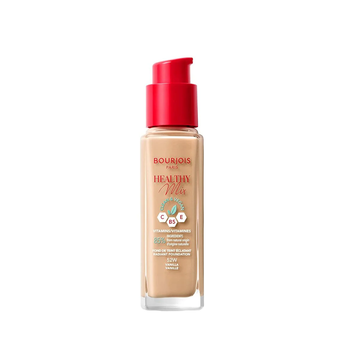 Bază de machiaj cremoasă Bourjois Healthy Mix 52-vanilla 30 ml - Image 2