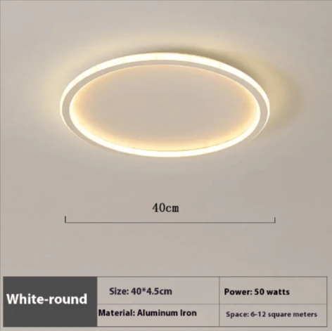 Minimalist Bedroom Ceiling Light - Image 10