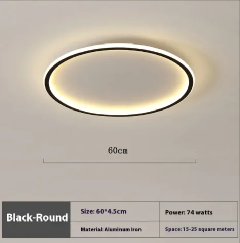 Minimalist Bedroom Ceiling Light - Image 16