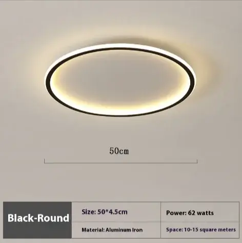 Minimalist Bedroom Ceiling Light - Image 2