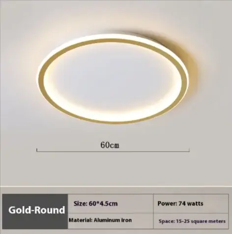 Minimalist Bedroom Ceiling Light - Image 6