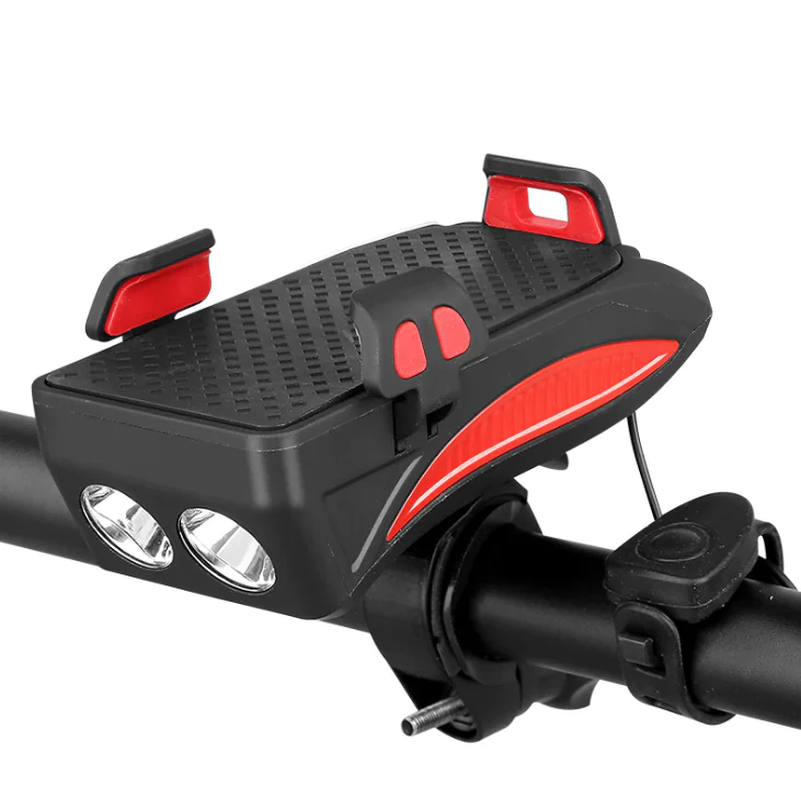 Bicycle Light and Phone Holder with Power Bank Stand - Image 2