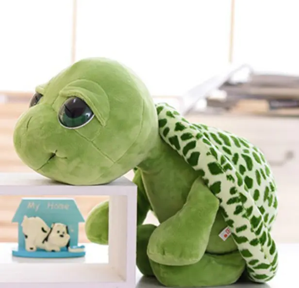 Big Eye Turtle Plush Toy, Sea Turtle Stuffed Animal - Image 3