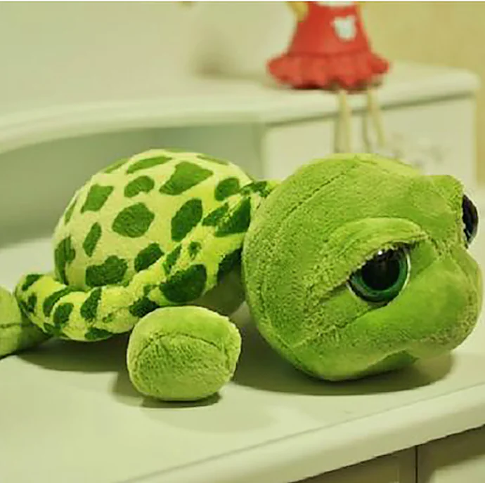 Big Eye Turtle Plush Toy, Sea Turtle Stuffed Animal - Image 6