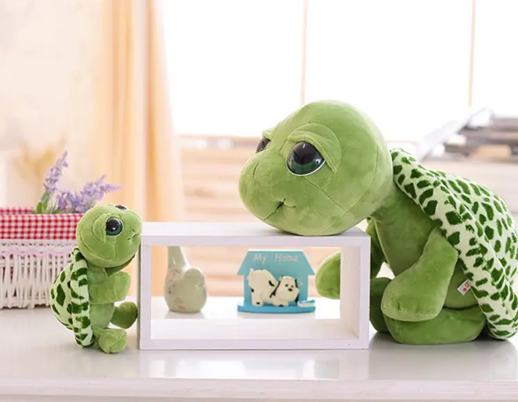 Big Eye Turtle Plush Toy, Sea Turtle Stuffed Animal - Image 7
