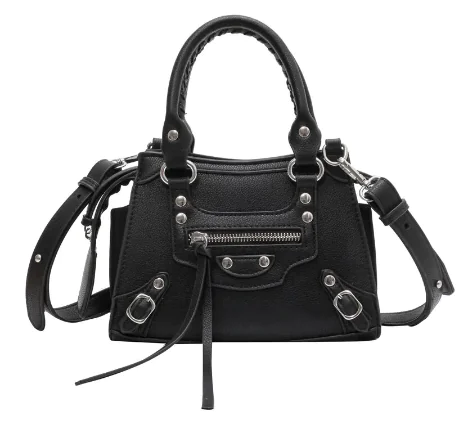 Black Shoulder Bag - Image 2