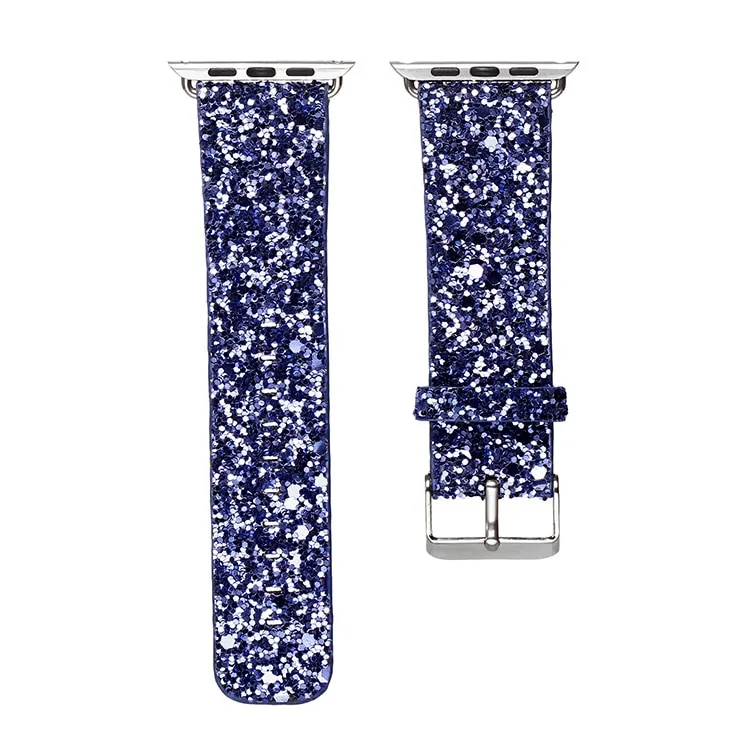 Bling Leather Band for Apple Watch: Series 6, SE, 5/4/3 - Image 28