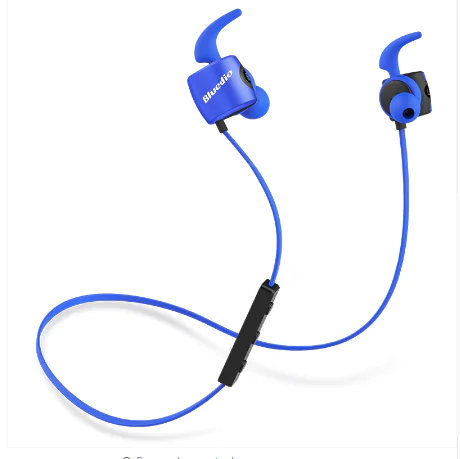 Blue String TE Sports Wireless Bluetooth Earphones - Image 2