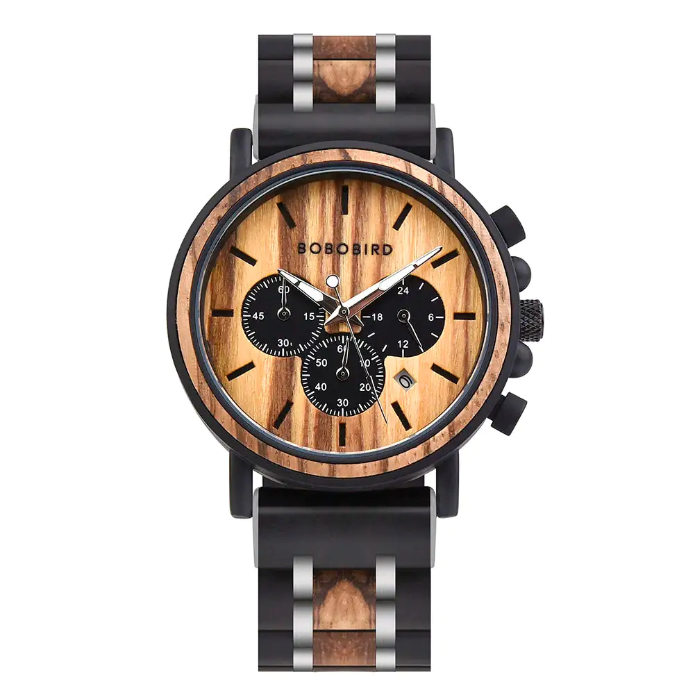 BOBO BIRD Wooden Men's Watch - Image 13