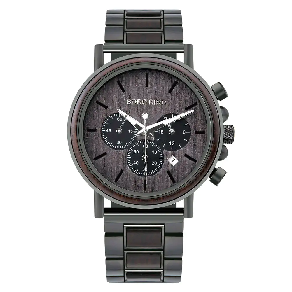 BOBO BIRD Wooden Men's Watch - Image 15