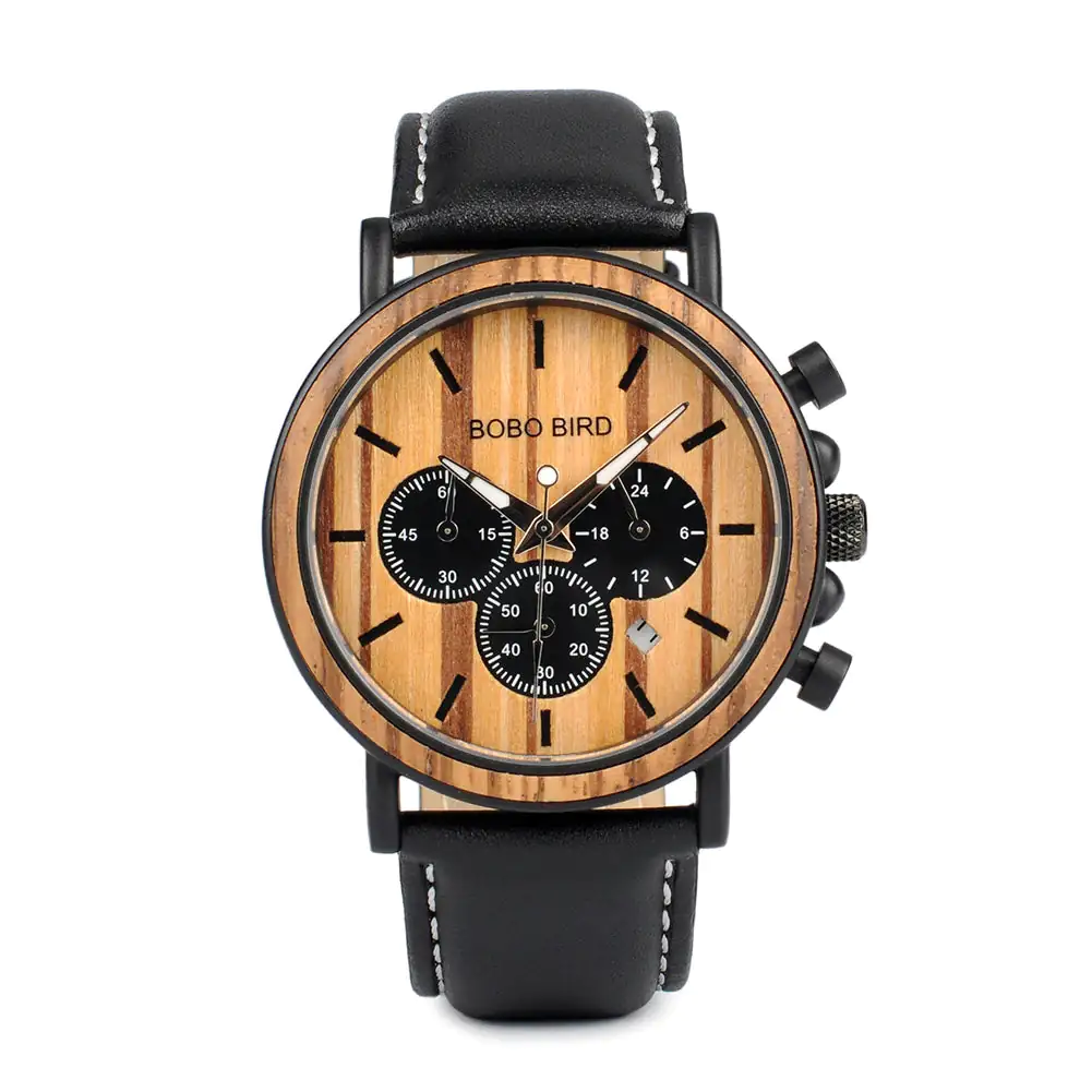 BOBO BIRD Wooden Men's Watch - Image 2
