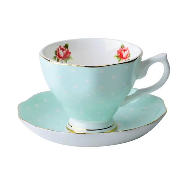Bone China Coffee Cup Set - Image 17