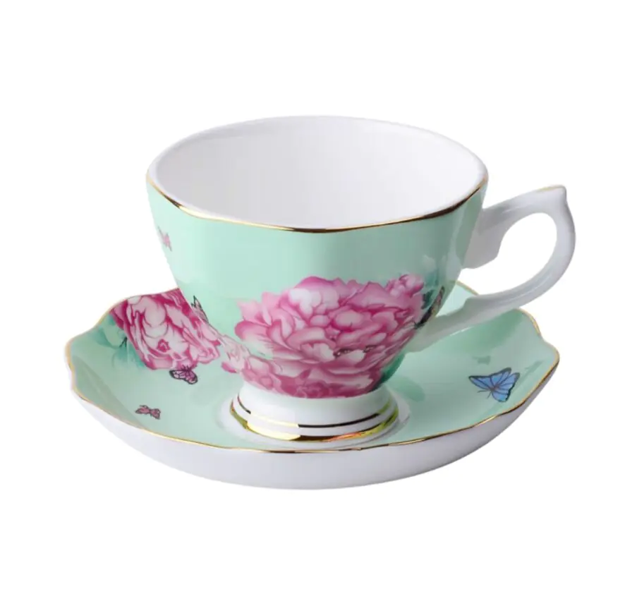 Bone China Coffee Cup Set - Image 6