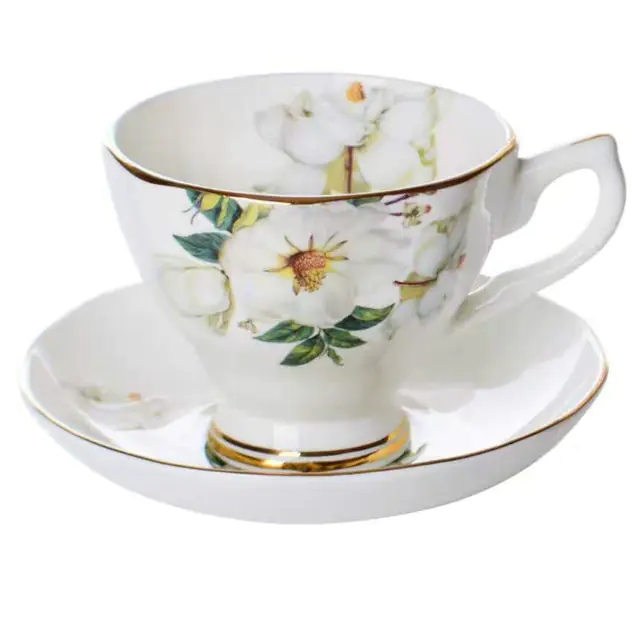 Bone China Coffee Cup Set - Image 7
