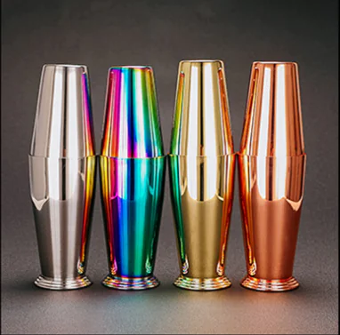 Boston Cocktail Shaker, Stainless Steel with Base - Image 5