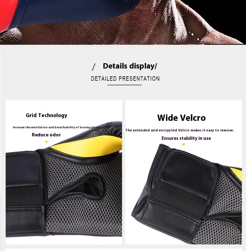 Breathable Boxing Gloves - Image 2