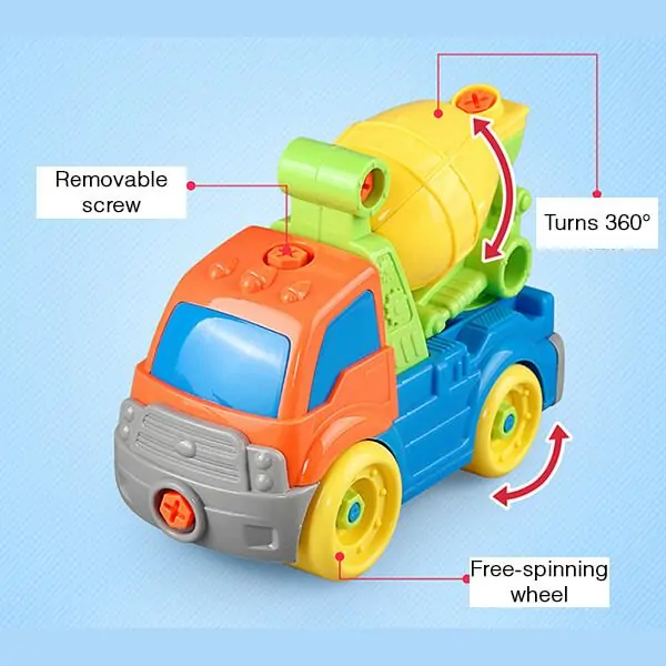 Build Your Own Toy Construction Vehicles - Image 9