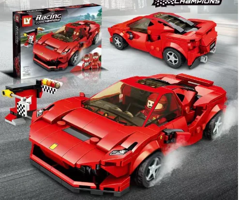 Building Blocks Puzzle Racing Model (One Set) - Image 2
