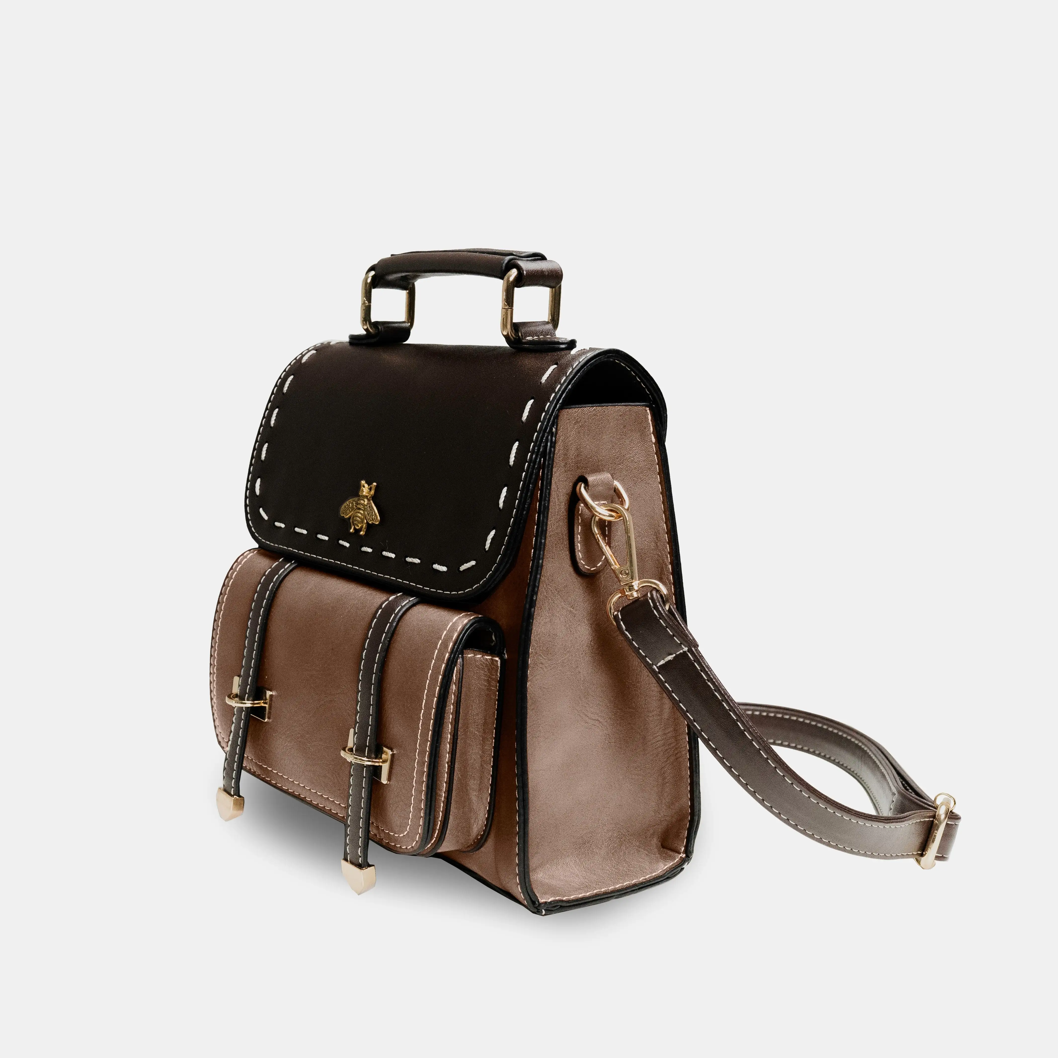 Bumblebee Leather Backpack - Image 20